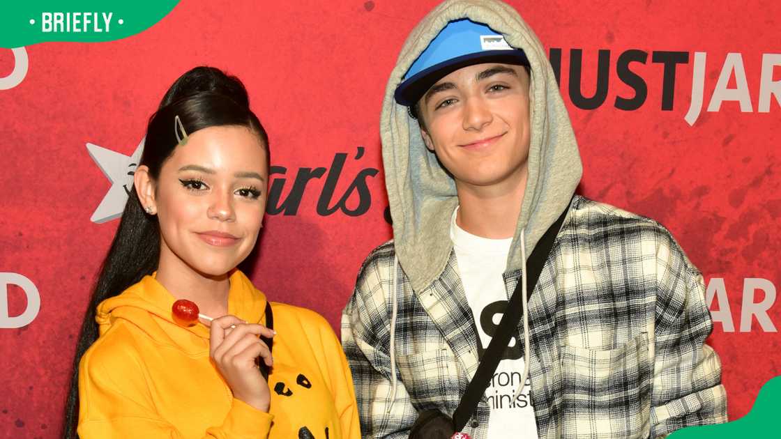Jenna Ortega and Asher Angel in Los Angeles Jenna Ortega and Asher Angel in Los Angeles