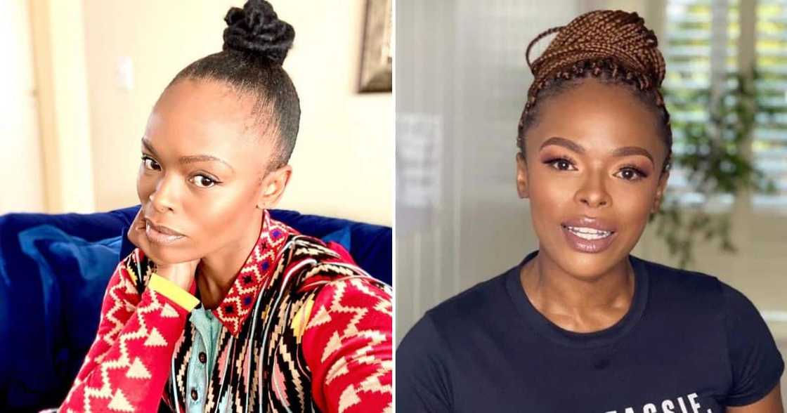 Unathi Nkayi deleted her pic with the Queen Mother of Eswatini