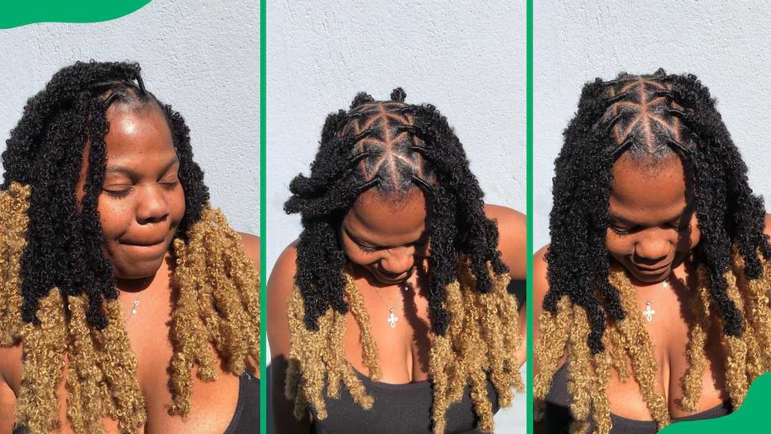 Ombre butterfly locs Ombre butterfly locs