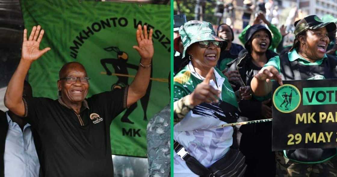 MK party leader Jacob Zuma addresses leadership tensions. MK party leader Jacob Zuma addresses leadership tensions.