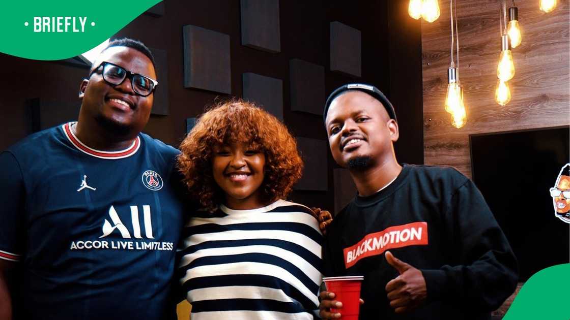 'Podcast and Chill' hosts Sol Phenduka and MacG have been dragged through the mud. 'Podcast and Chill' hosts Sol Phenduka and MacG have been dragged through the mud.