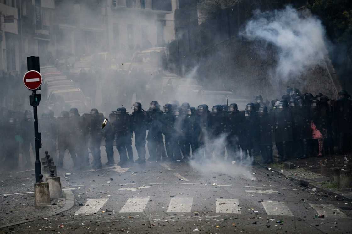 Police have been accused of brutality during the protests Police have been accused of brutality during the protests