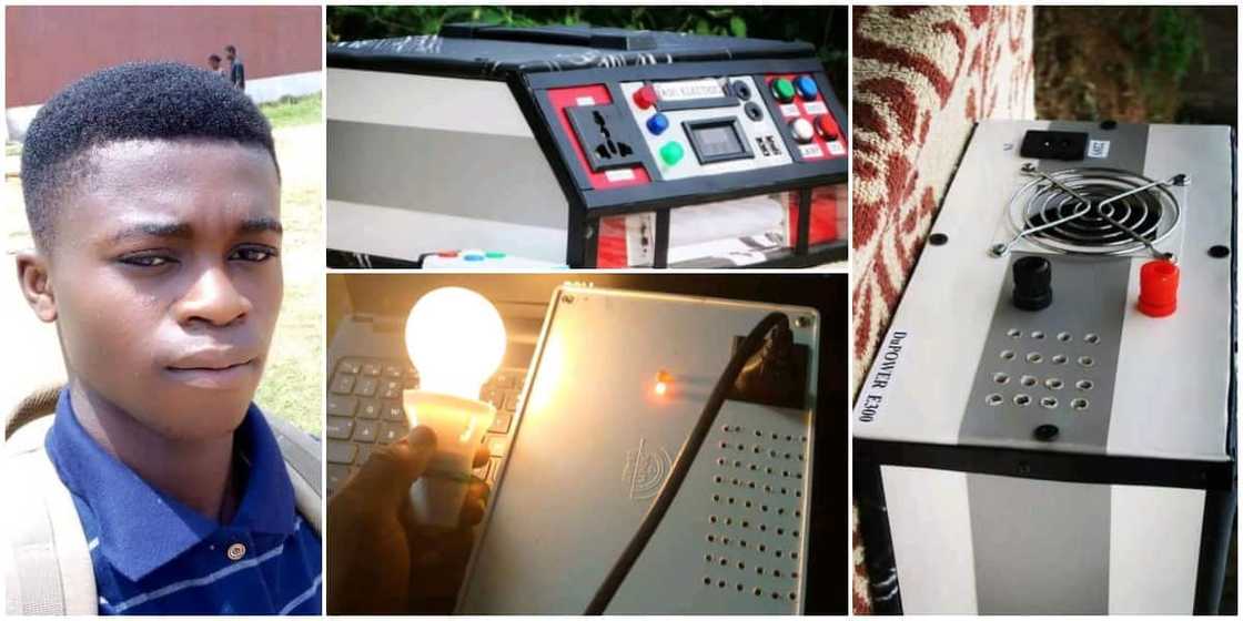 Talented student, develops power, bank that charges, laptop 6 times, and smartphone Talented student, develops power, bank that charges, laptop 6 times, and smartphone
