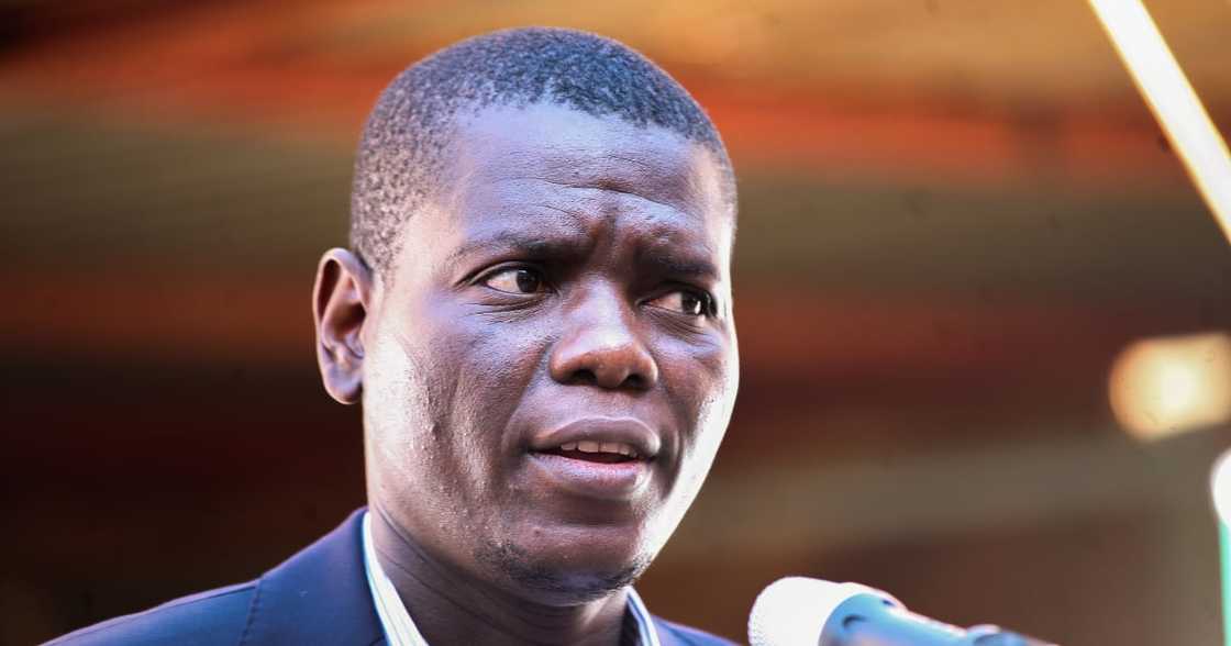 Minister Ronald Lamola Minister Ronald Lamola