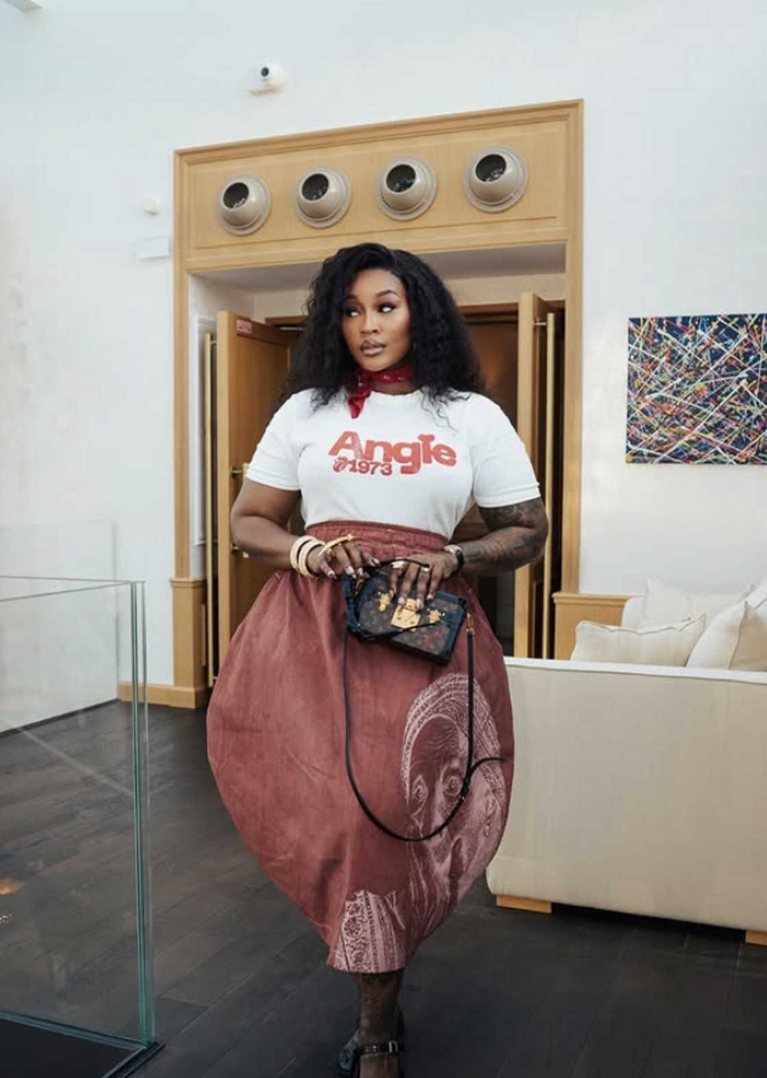 Lamiez Holworthy's fans expressed concern about her condition