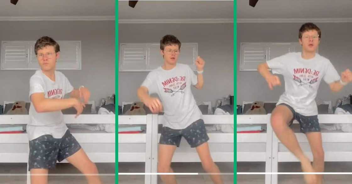 Man tries amapiano dance Man tries amapiano dance