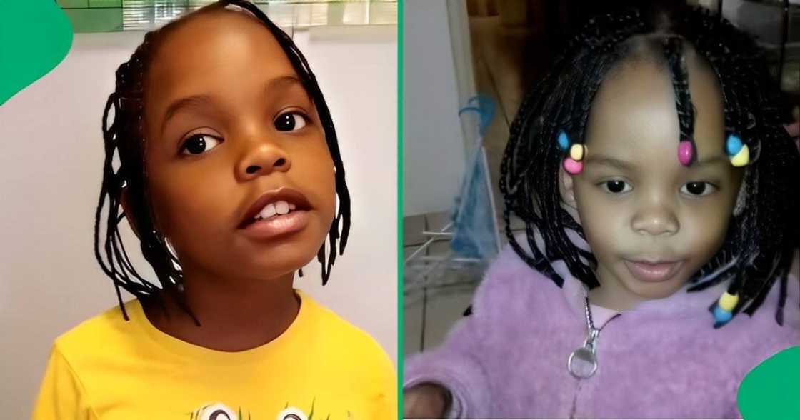 A TikTok video shows a Grade 2 pupil unveiling her computer skills. A TikTok video shows a Grade 2 pupil unveiling her computer skills.