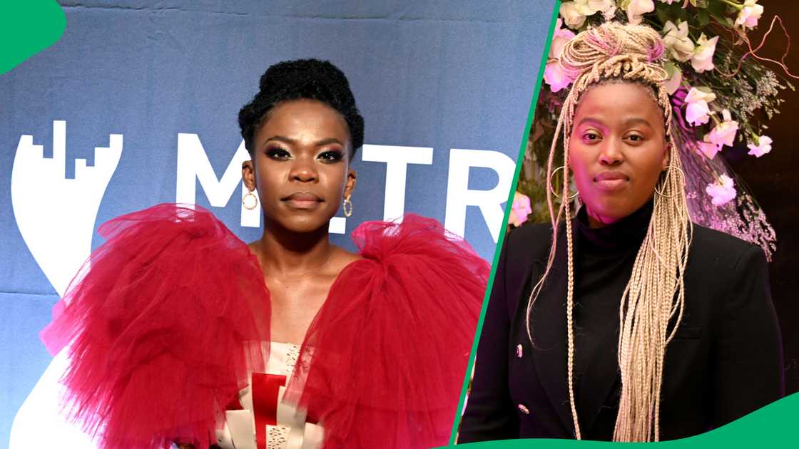 Msaki wrote a heartfelt message to Nomfundo Moh