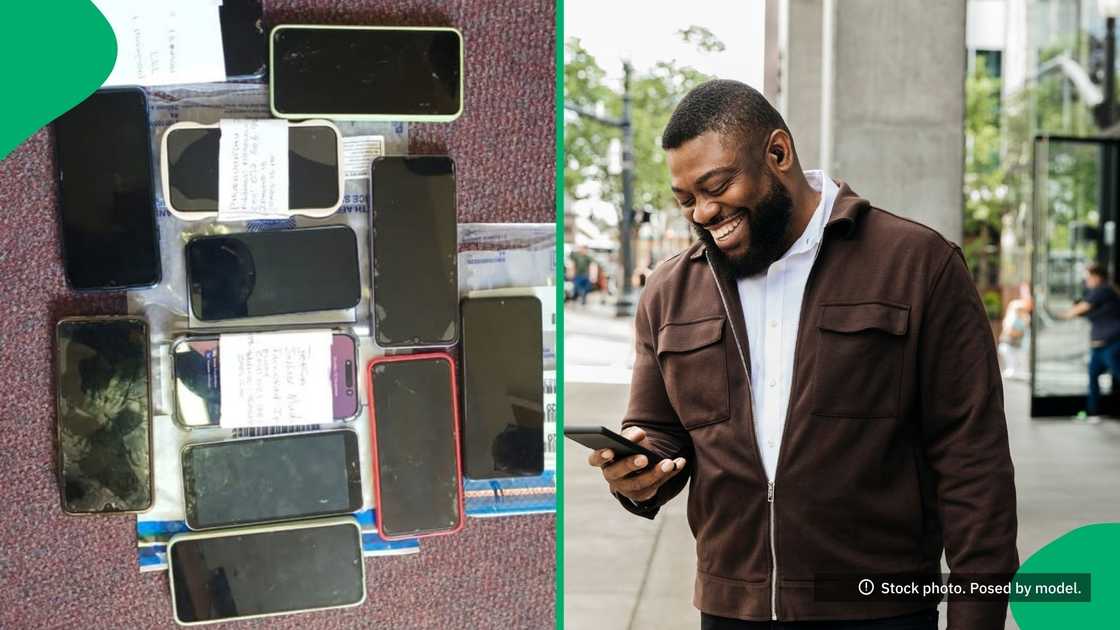 The South African Police Service arrested two men suspected of stealing 12 cellphones in Polokwane at a festival on 22 December 2024 The South African Police Service arrested two men suspected of stealing 12 cellphones in Polokwane at a festival on 22 December 2024