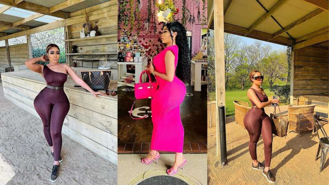 The socialite flaunting her curves on Instagram. The socialite flaunting her curves on Instagram.