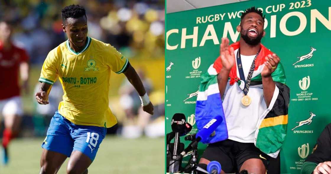 Springboks supporting Bafana Bafana Springboks supporting Bafana Bafana