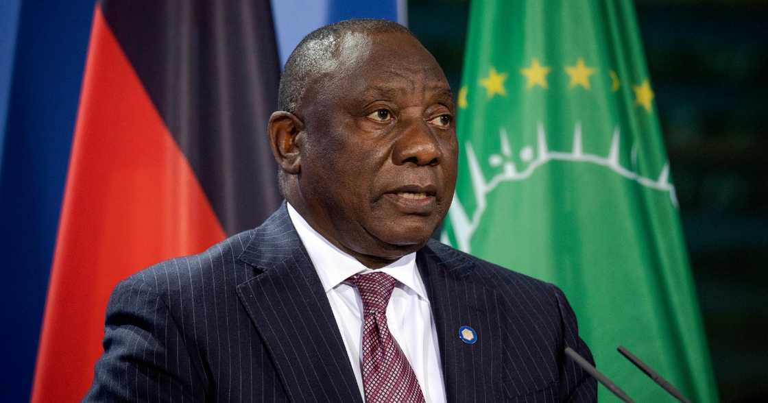 South African President Cyril Ramaphosa