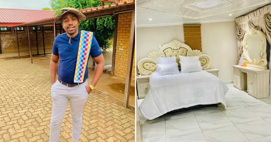 Facebook user Vuka Mthembu and his gorgeous bedroom Facebook user Vuka Mthembu and his gorgeous bedroom