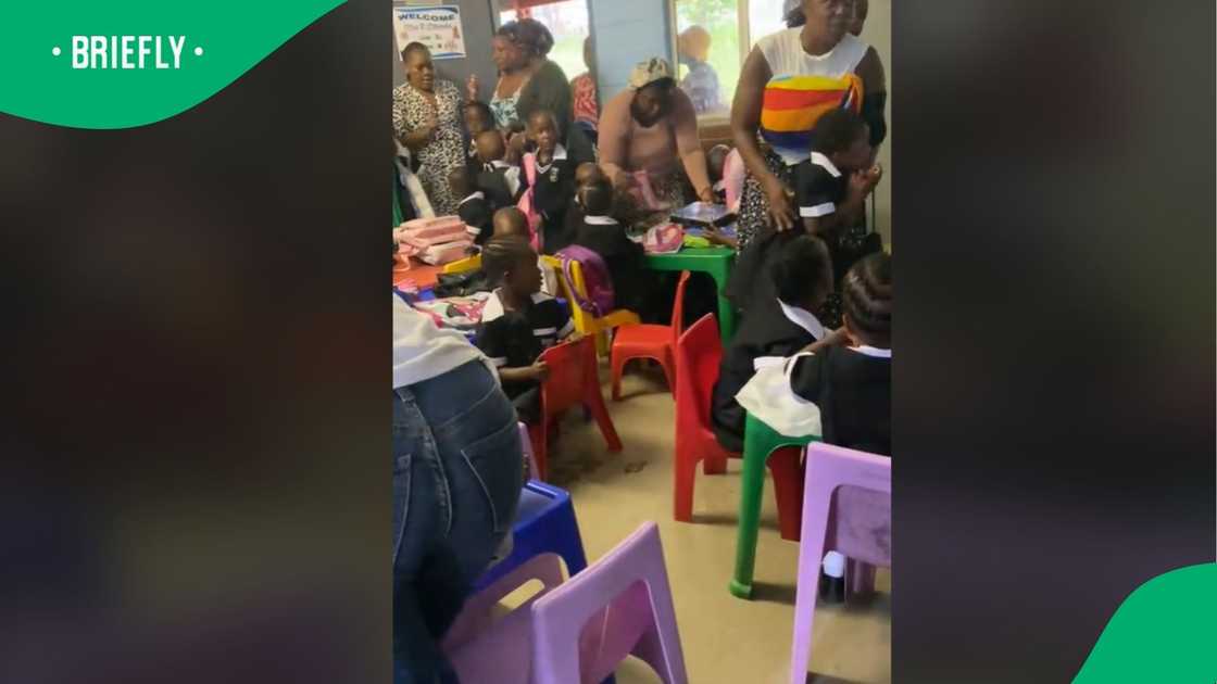 One mom's video of her son's first school day goes viral One mom's video of her son's first school day goes viral