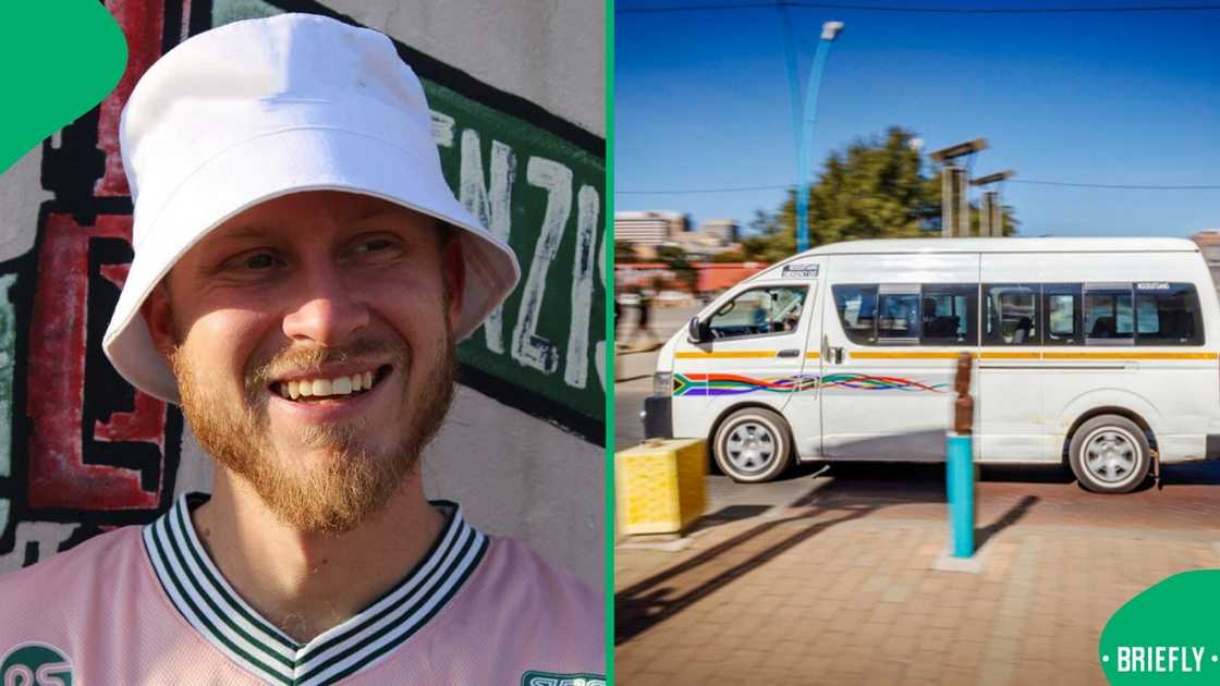 A young man left South Africans cracking up in laughter over his township taxi chronicle. A young man left South Africans cracking up in laughter over his township taxi chronicle.