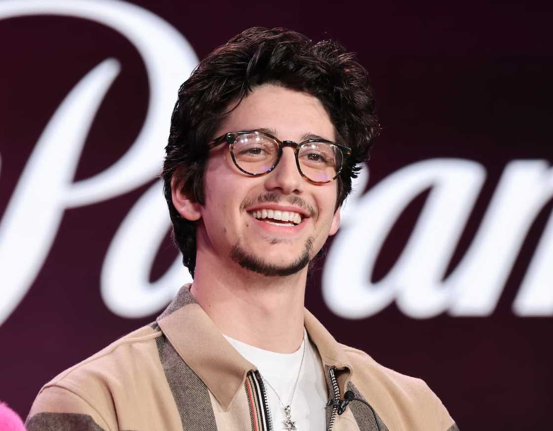 Actor Milo Manheim during TCA Paramount+ School Spirits Panel Actor Milo Manheim during TCA Paramount+ School Spirits Panel