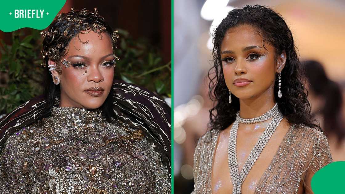 Rihanna seemingly ignored Tyla at the Met Gala.