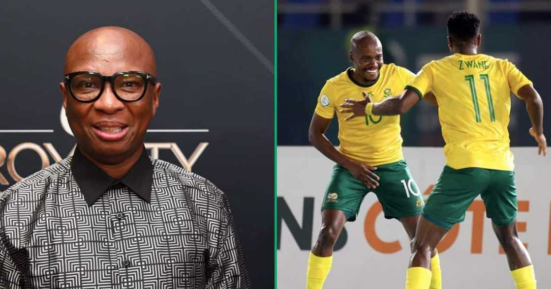 Minister Zizi Kodwa congratulates Bafana Bafana