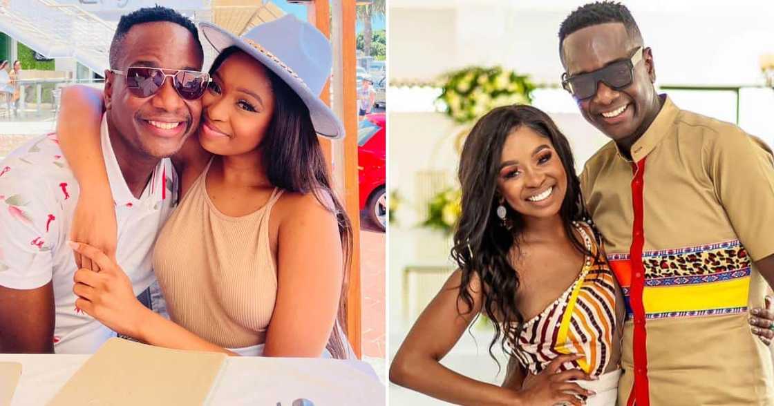 Palesa Tembe and Veli Ngubane are engaged