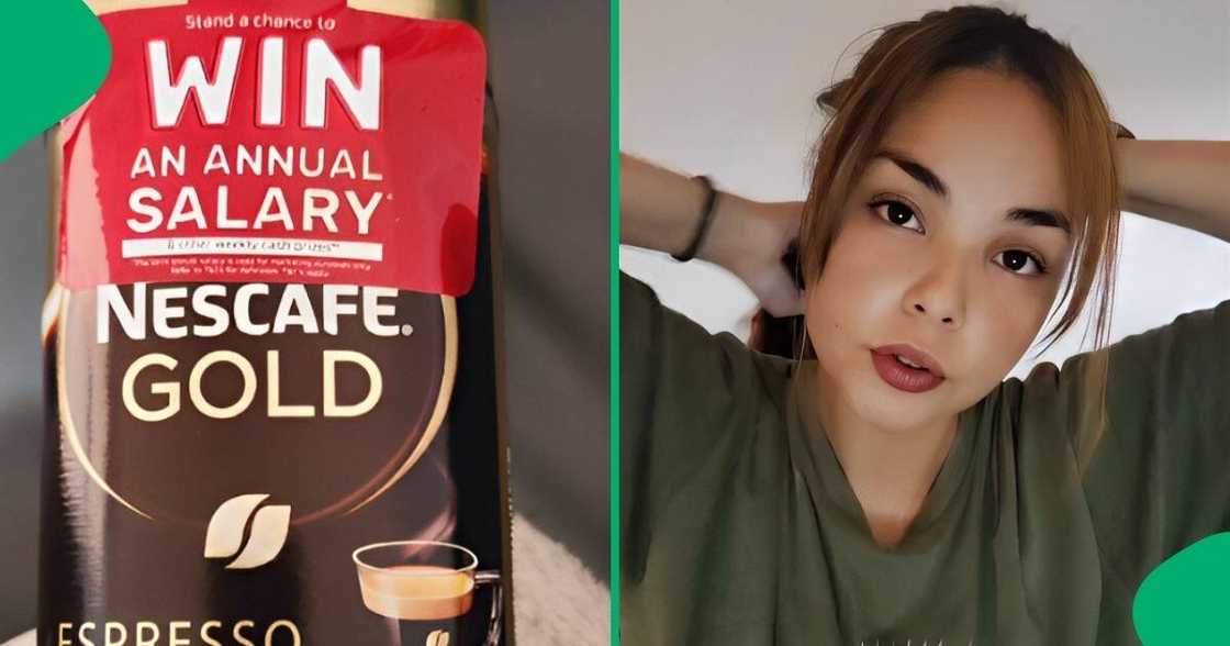 A woman found a 200g jar of Nescafe Gold Instant Espresso Coffee on the Checkers app for only R18.99. A woman found a 200g jar of Nescafe Gold Instant Espresso Coffee on the Checkers app for only R18.99.