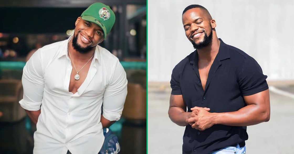 Senzo Radebe showed off his new kitchen Senzo Radebe showed off his new kitchen