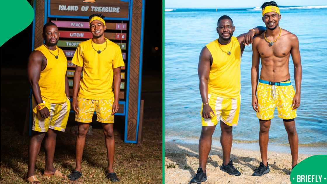 Mncube joined the reality competition alongside seven other celebrities, including Nadia Nakai, Caster Semenya and Amanda du-Pont, competing for a share of the R1 million prize Mncube joined the reality competition alongside seven other celebrities, including Nadia Nakai, Caster Semenya and Amanda du-Pont, competing for a share of the R1 million prize