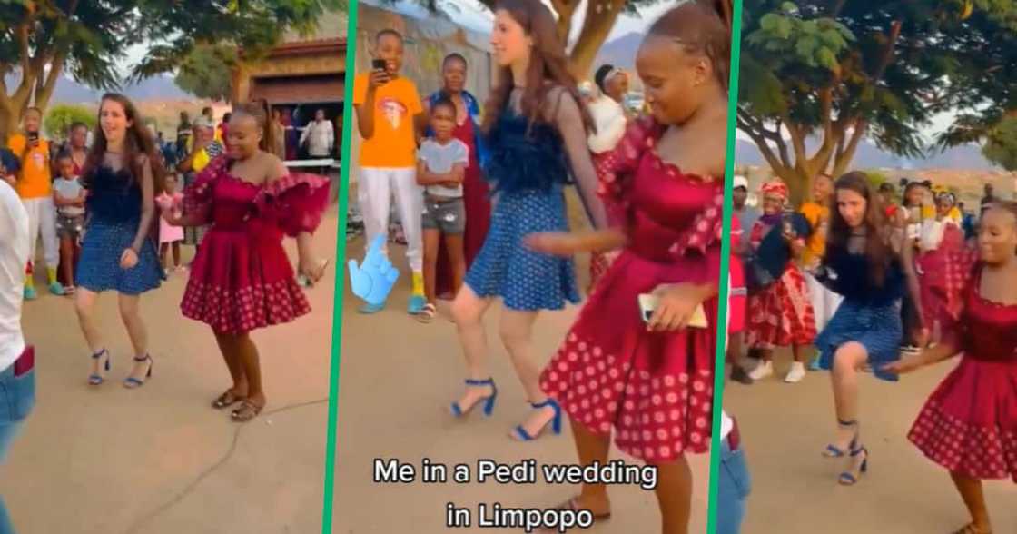 White Zulu girl, Pedi wedding in Limpopo