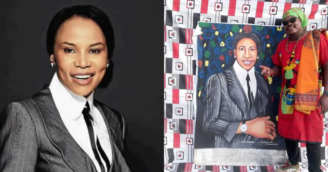 Mzansi Reacts Hilariously to Rasta's Precious Motsepe Portrait Mzansi Reacts Hilariously to Rasta's Precious Motsepe Portrait