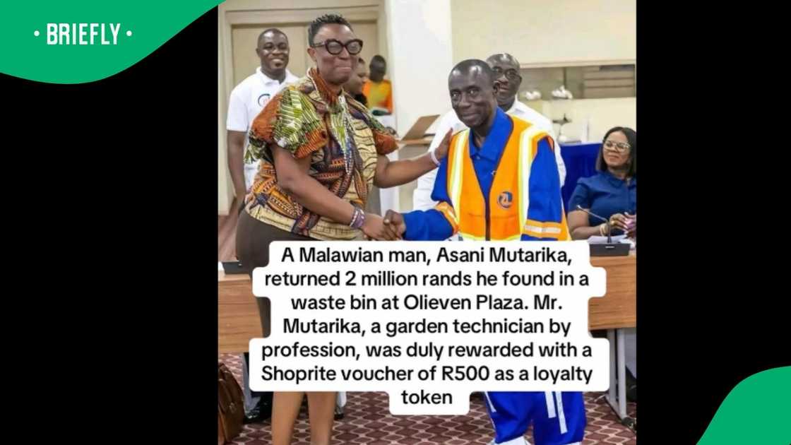 SA outraged by gardener's reward SA outraged by gardener's reward