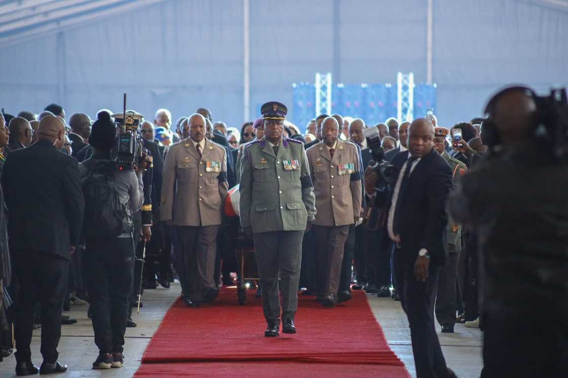 The former deputy presidenty David Mabuza was buried in Mbombela The former deputy presidenty David Mabuza was buried in Mbombela