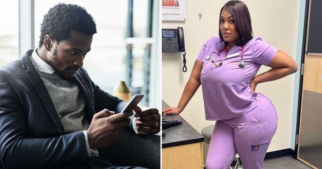 A curvy nurse trended on Twitter A curvy nurse trended on Twitter