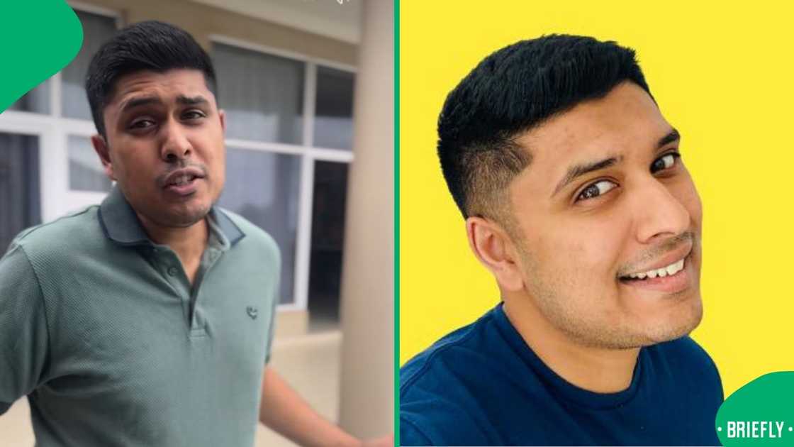 Facebook users were impressed with the Indian man's Afrikaans accent Facebook users were impressed with the Indian man's Afrikaans accent