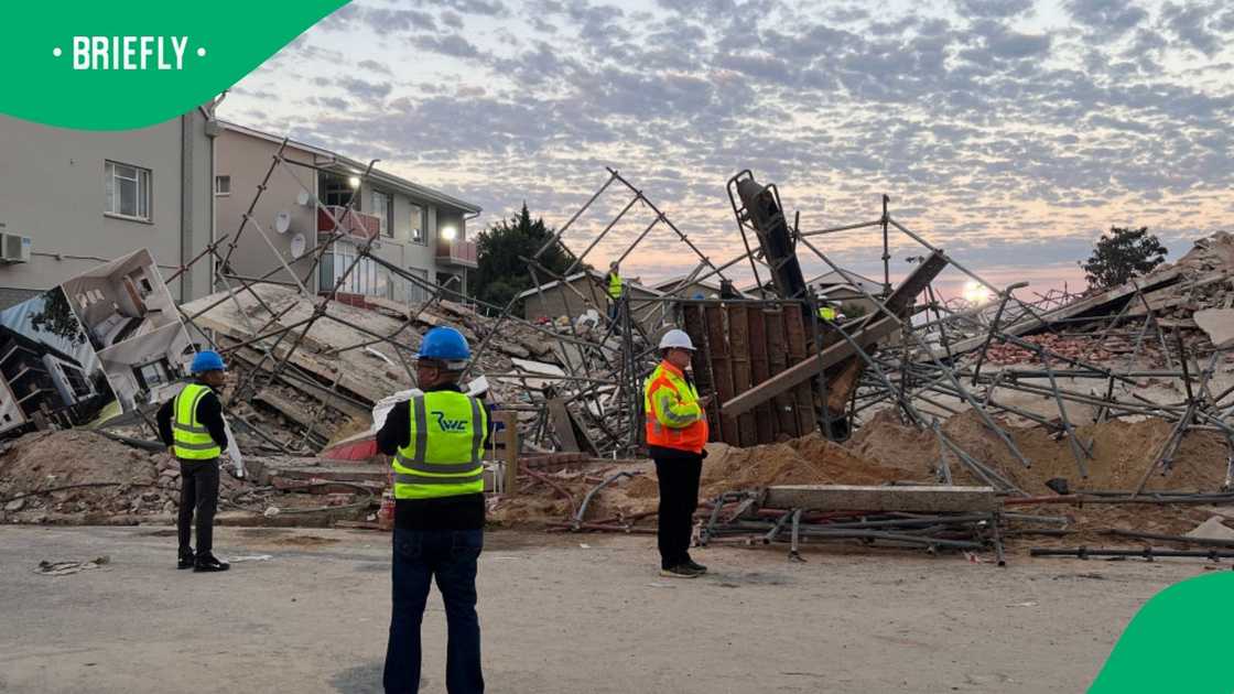 A survivor of the George building collapse spoke out A survivor of the George building collapse spoke out