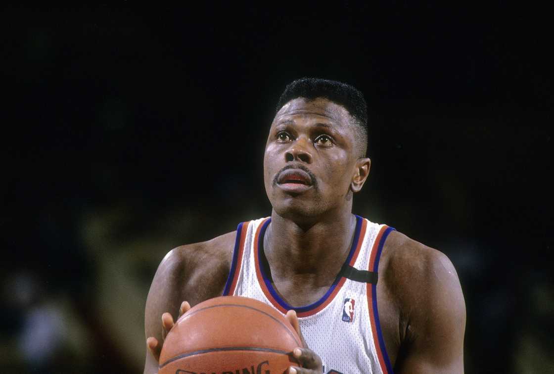 Patrick Ewing at Madison Square Garden in Manhattan