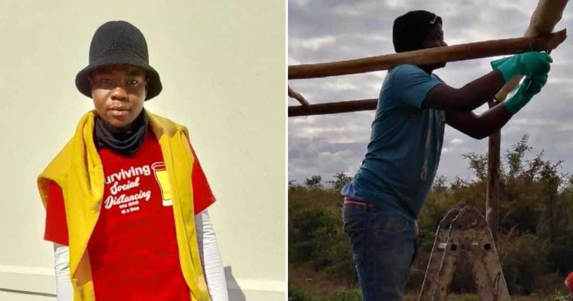 A man shared how he overcame struggles. A man shared how he overcame struggles.