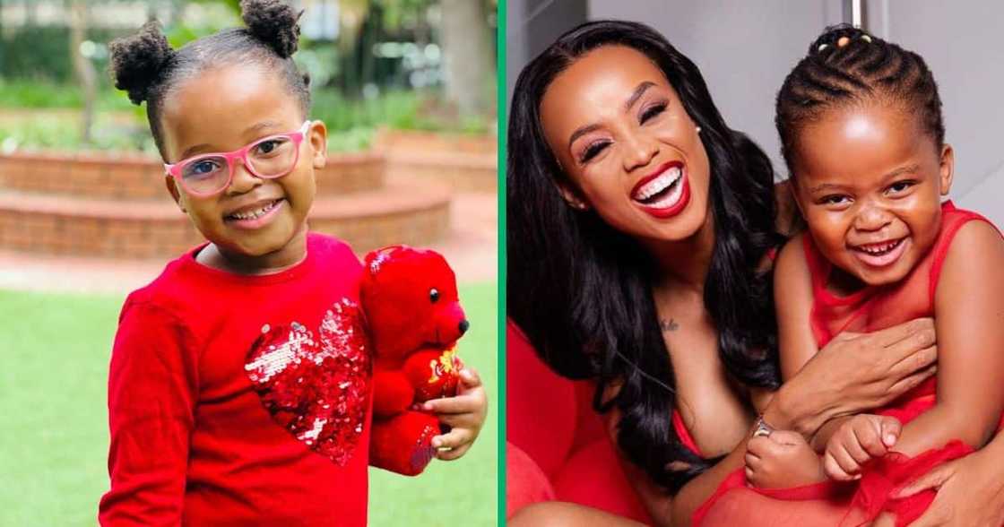 Ntando Duma shared her daughter, Sbahle's word of the day