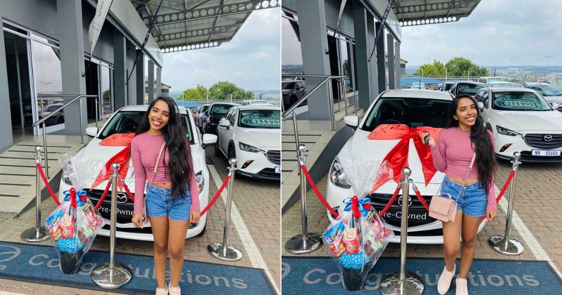 Stunning woman flexes her new ride online: I did a thing today Stunning woman flexes her new ride online: I did a thing today