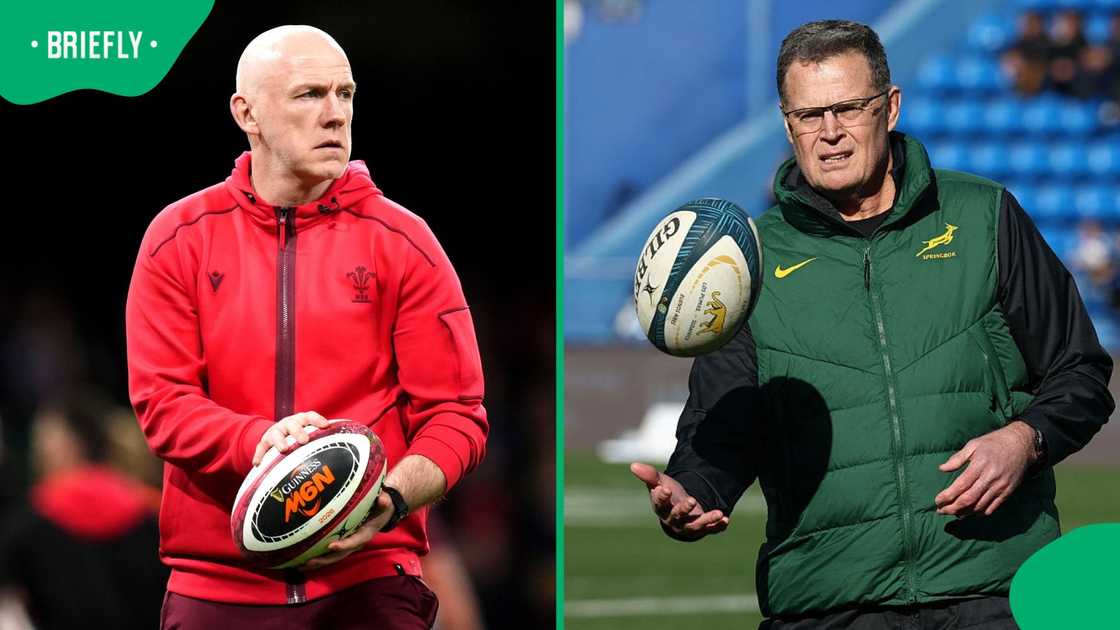 Steve Tandy and Rassie Erasmus Steve Tandy and Rassie Erasmus