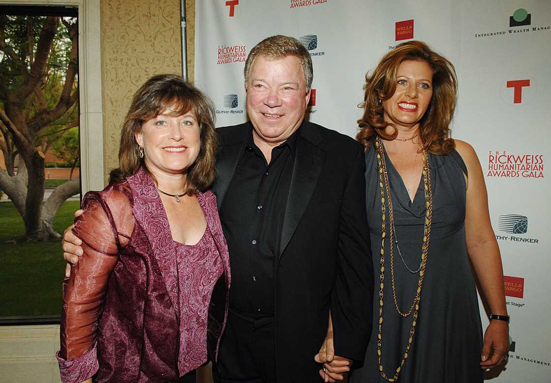 Leslie Walker, daughter, William Shatner and wife Elizabeth Leslie Walker, daughter, William Shatner and wife Elizabeth