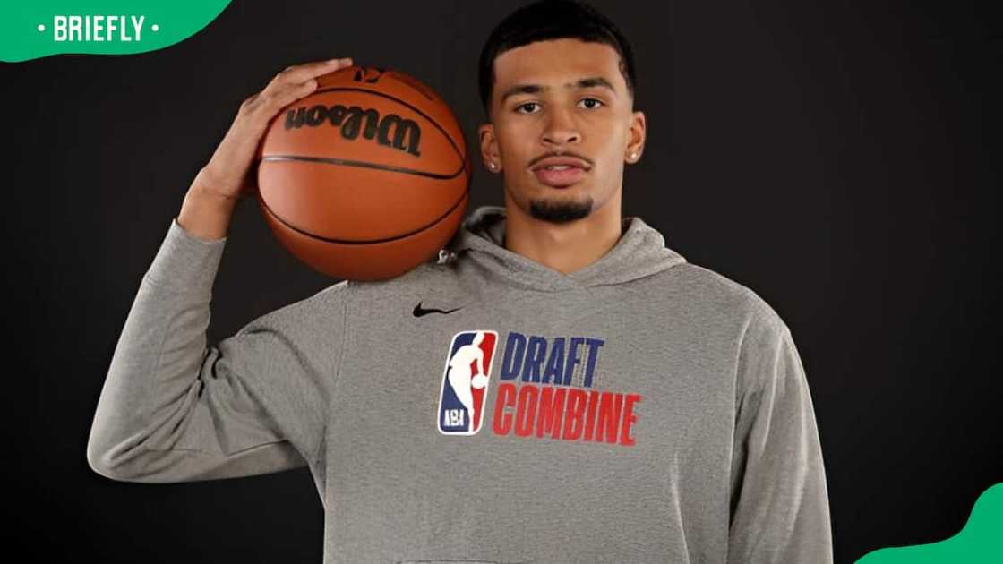 Toumani Camara during the 2023 NBA Draft Toumani Camara during the 2023 NBA Draft