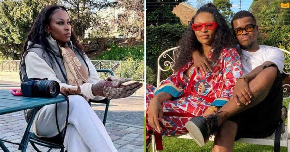 DJ Zinhle is married to Murdah Bongz DJ Zinhle is married to Murdah Bongz