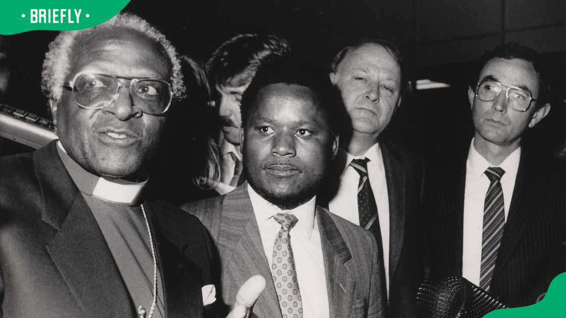 Desmond Tutu and Frank Chikane Desmond Tutu and Frank Chikane