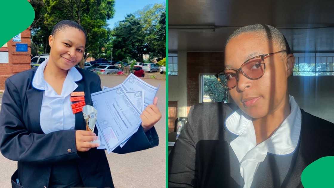 Woman's post on matric success after repeating goes viral.