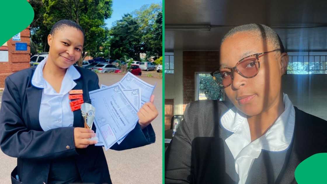 Woman's post on matric success after repeating goes viral. Woman's post on matric success after repeating goes viral.
