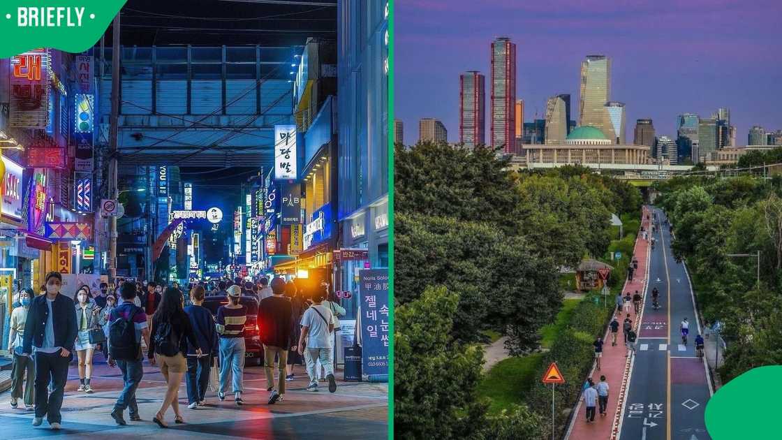 A look at different locations in Seoul, South Korea.