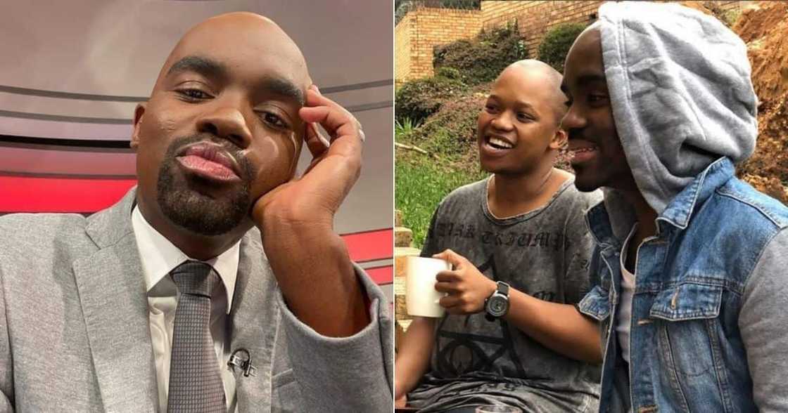 Dr Musa Mthombeni, late bestie, Akhumzi Jezile, dark humour Dr Musa Mthombeni, late bestie, Akhumzi Jezile, dark humour