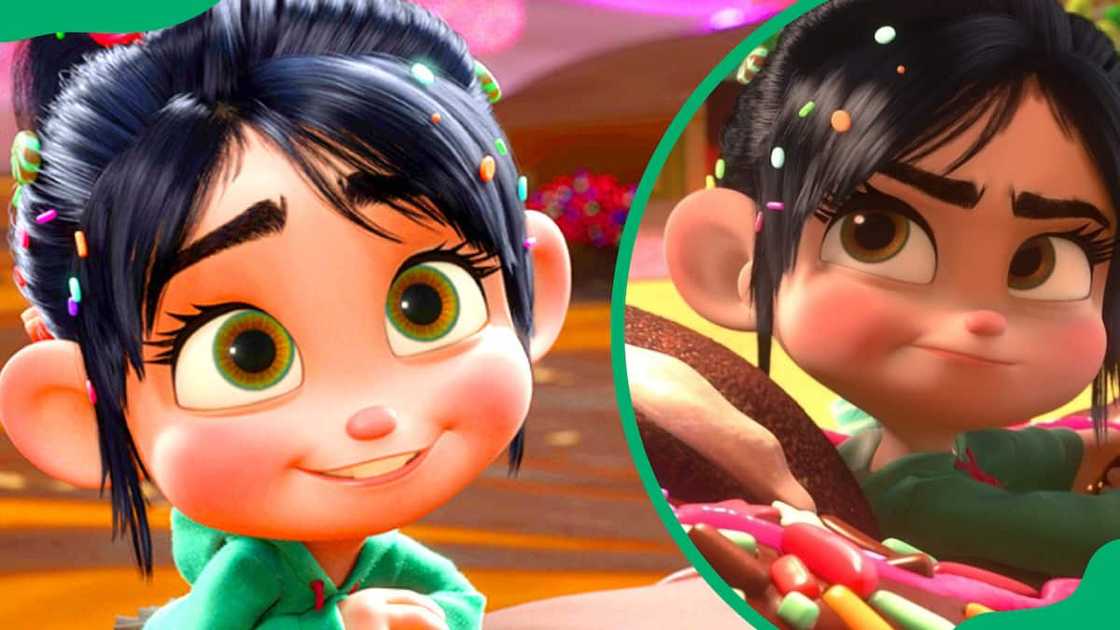 Vanellope von Schweetz having a good time