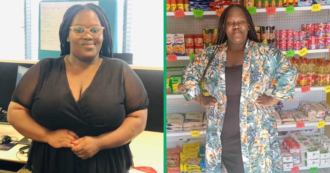 A lady in Gauteng who is a mother recently opened a grocery store in her township A lady in Gauteng who is a mother recently opened a grocery store in her township