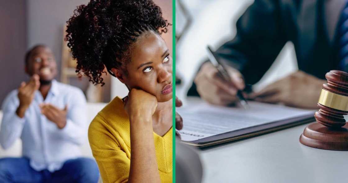 A man asked his ex wife for R15K spousal support in divorce settlement. A man asked his ex wife for R15K spousal support in divorce settlement.