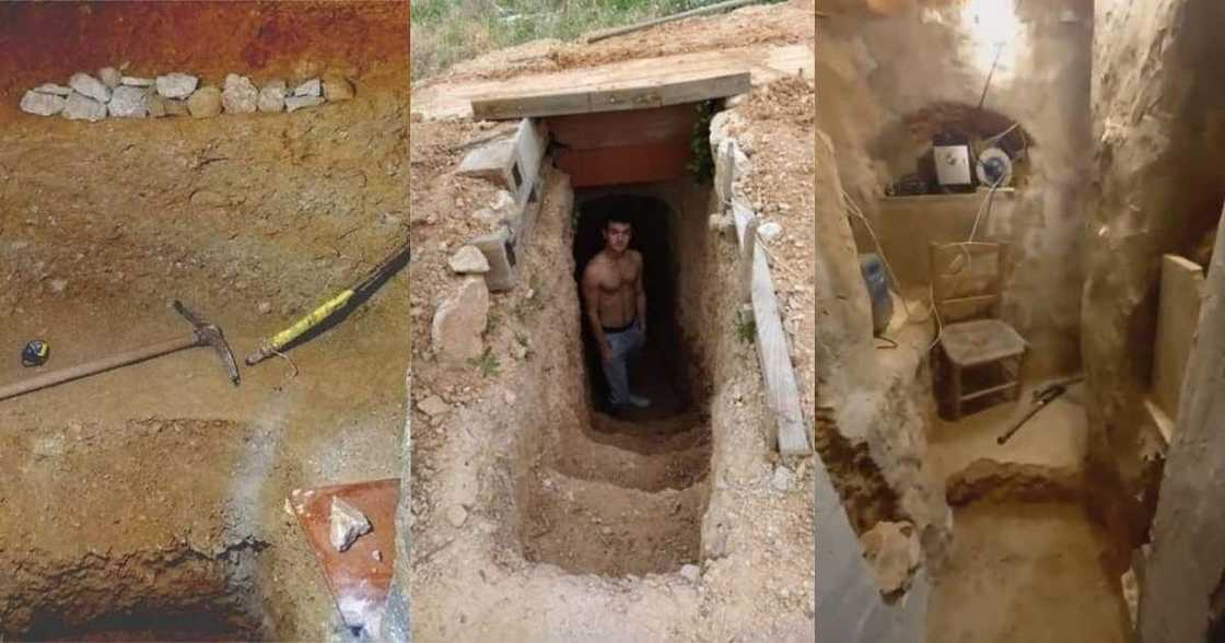Teen Spent 6 Years Building Underground Cave After Arguing with Parents Teen Spent 6 Years Building Underground Cave After Arguing with Parents